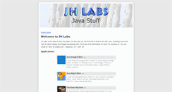 Desktop Screenshot of jhlabs.com