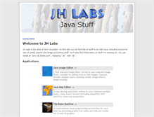 Tablet Screenshot of jhlabs.com